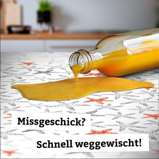 Tischdecke PVC-frei Sea Starlets image number null